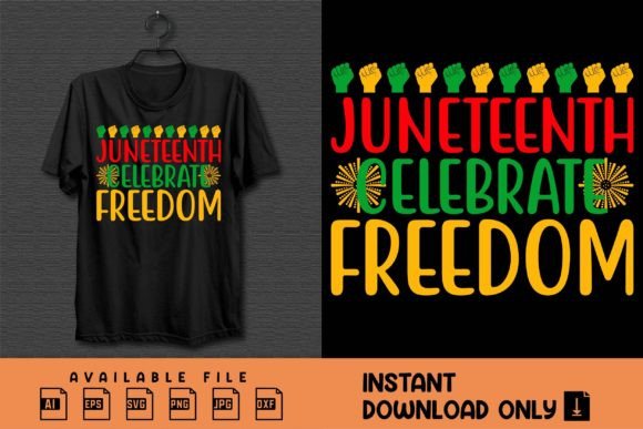 Download Juneteenth Celebrate Freedom SVG Design - Celebrate freedom svg Collection