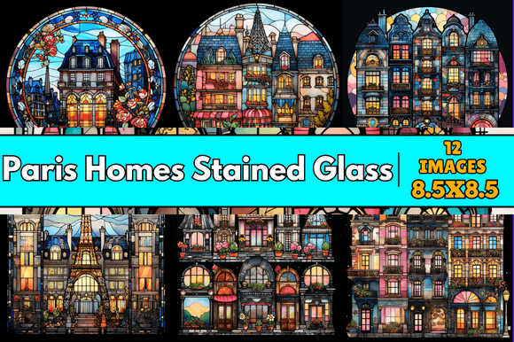 Download Paris Homes Stained Glass - Home Collection
