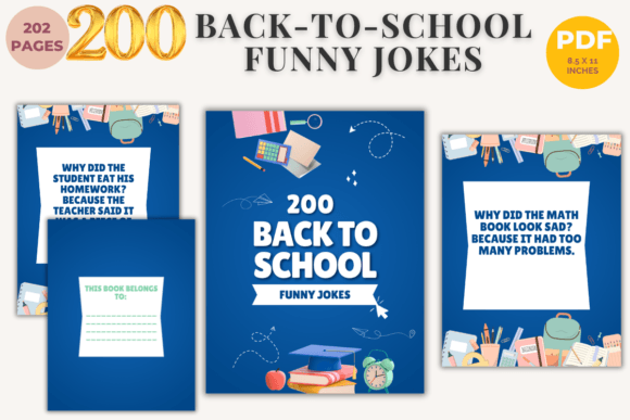 Download 📚 200 Back-to-School Funny Jokes Ebook - Funny jokes Collection