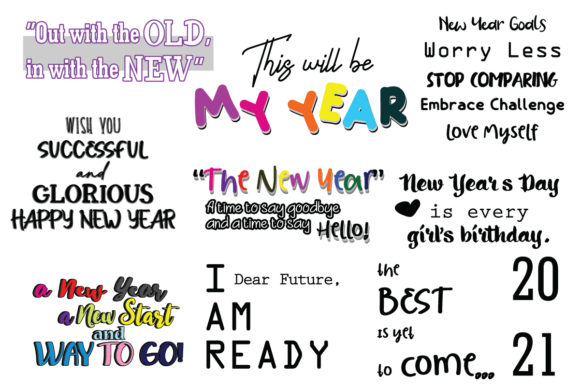 Download Happy New Year Motivation Quote SVG Cut - Motivation quote svg Collection